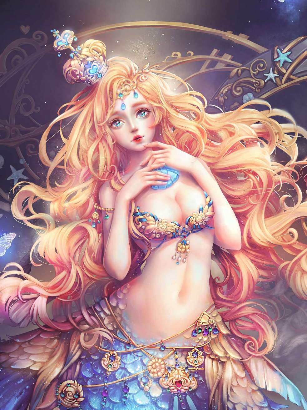 二次元美图壁纸-美人鱼篇